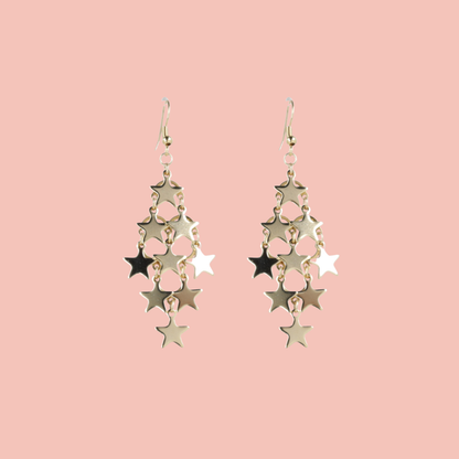 Sky Full Of Stars Earrings (Gold Plated)