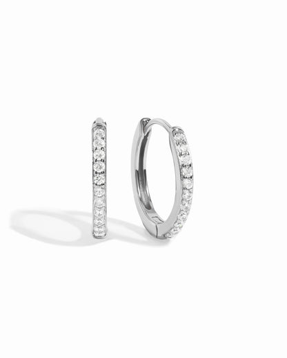 16mm Diamond Huggies (Multiple Sizes Available)
