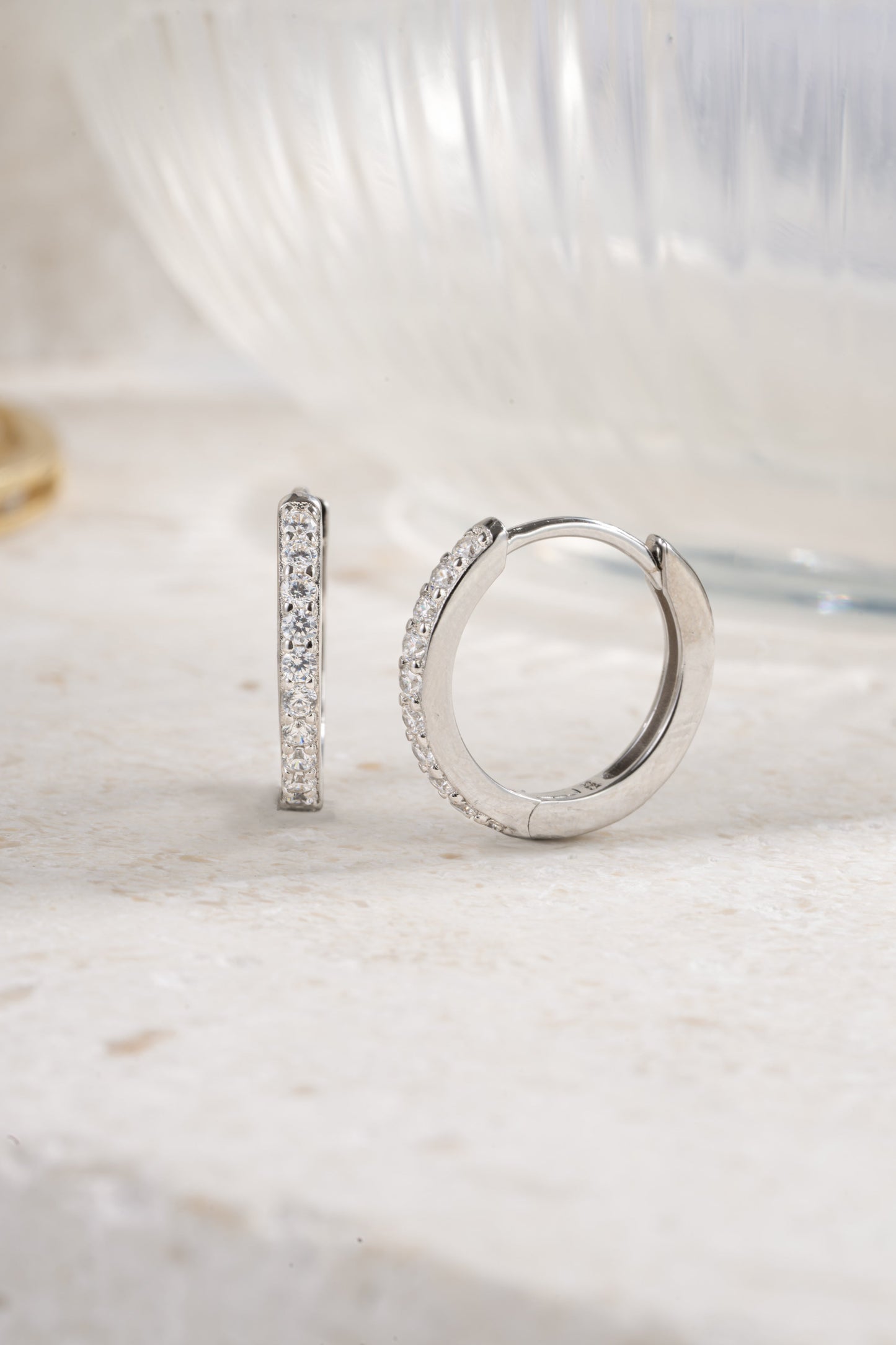 16mm Diamond Huggies (Multiple Sizes Available)