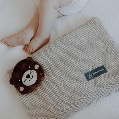 Strickdecke | Essential Beige