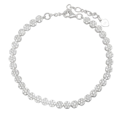 Honeycomb CZ Bracelet