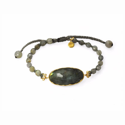 Sajja Beaded Stone Bracelet