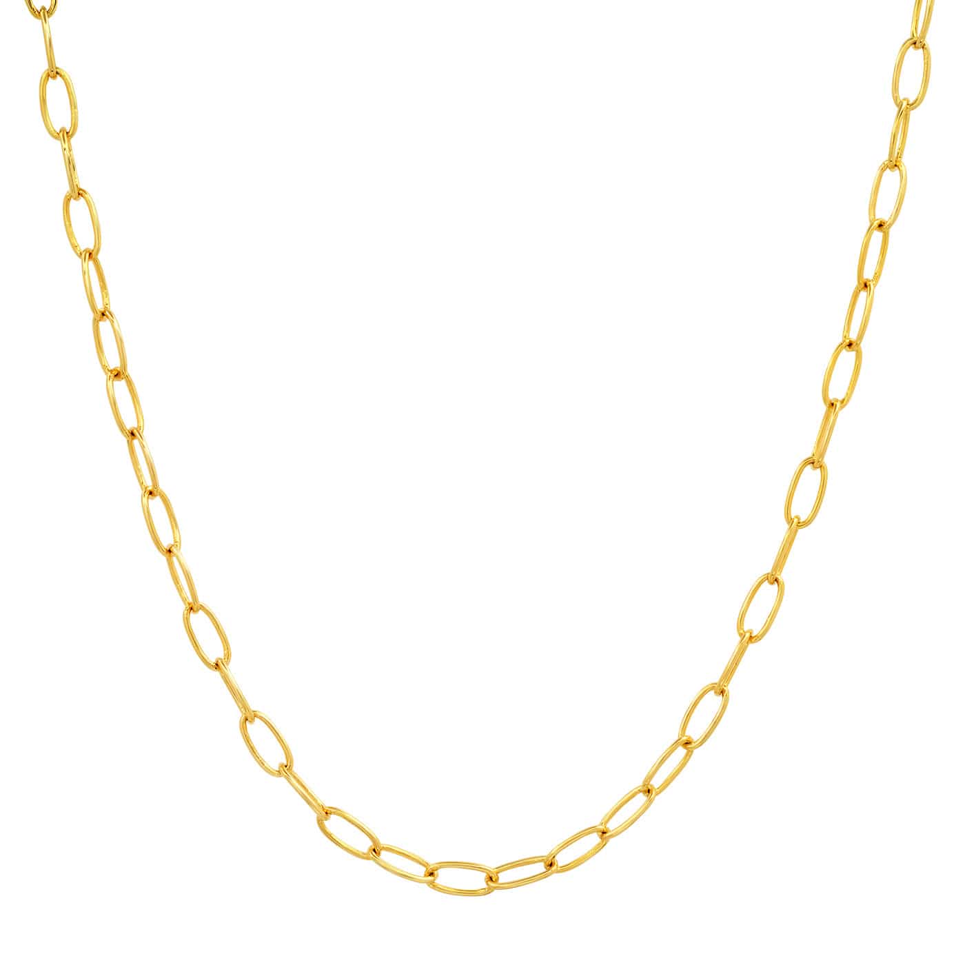 Paperclip Charm Chain Necklace