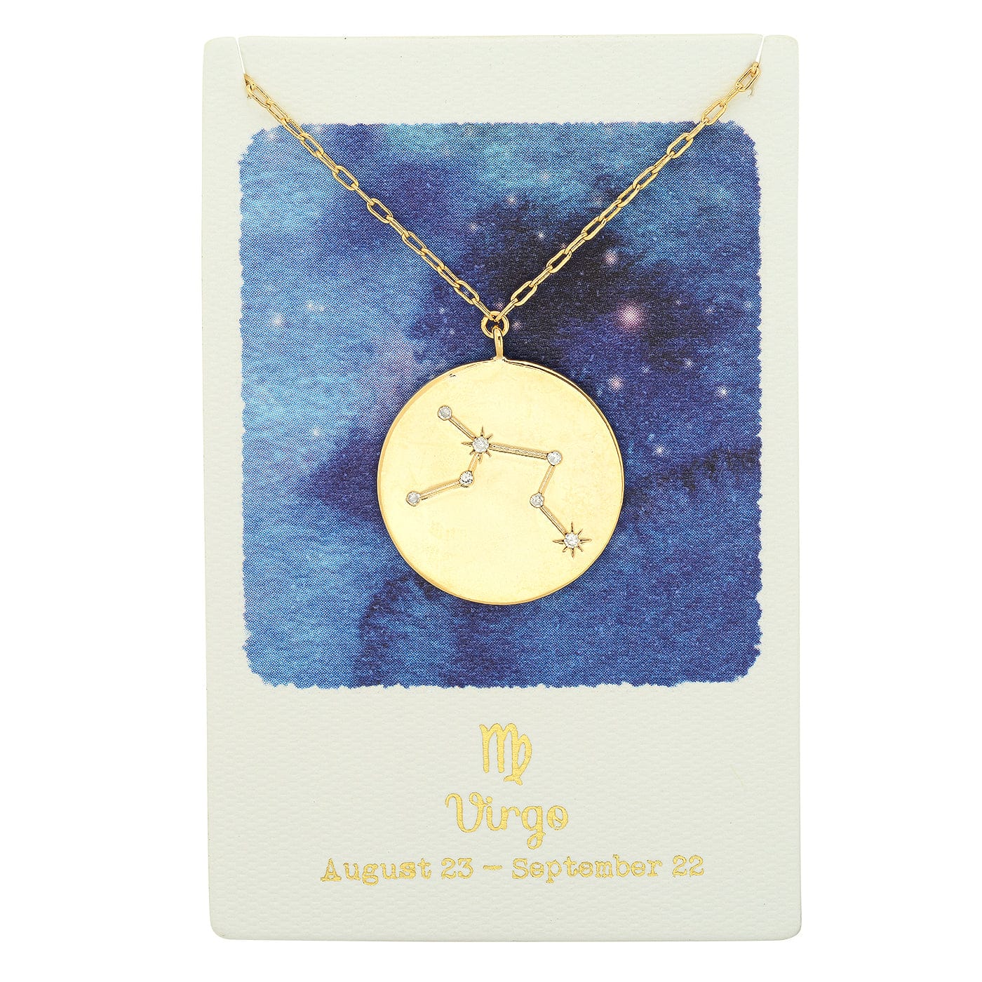 Zodiac Coin Necklace