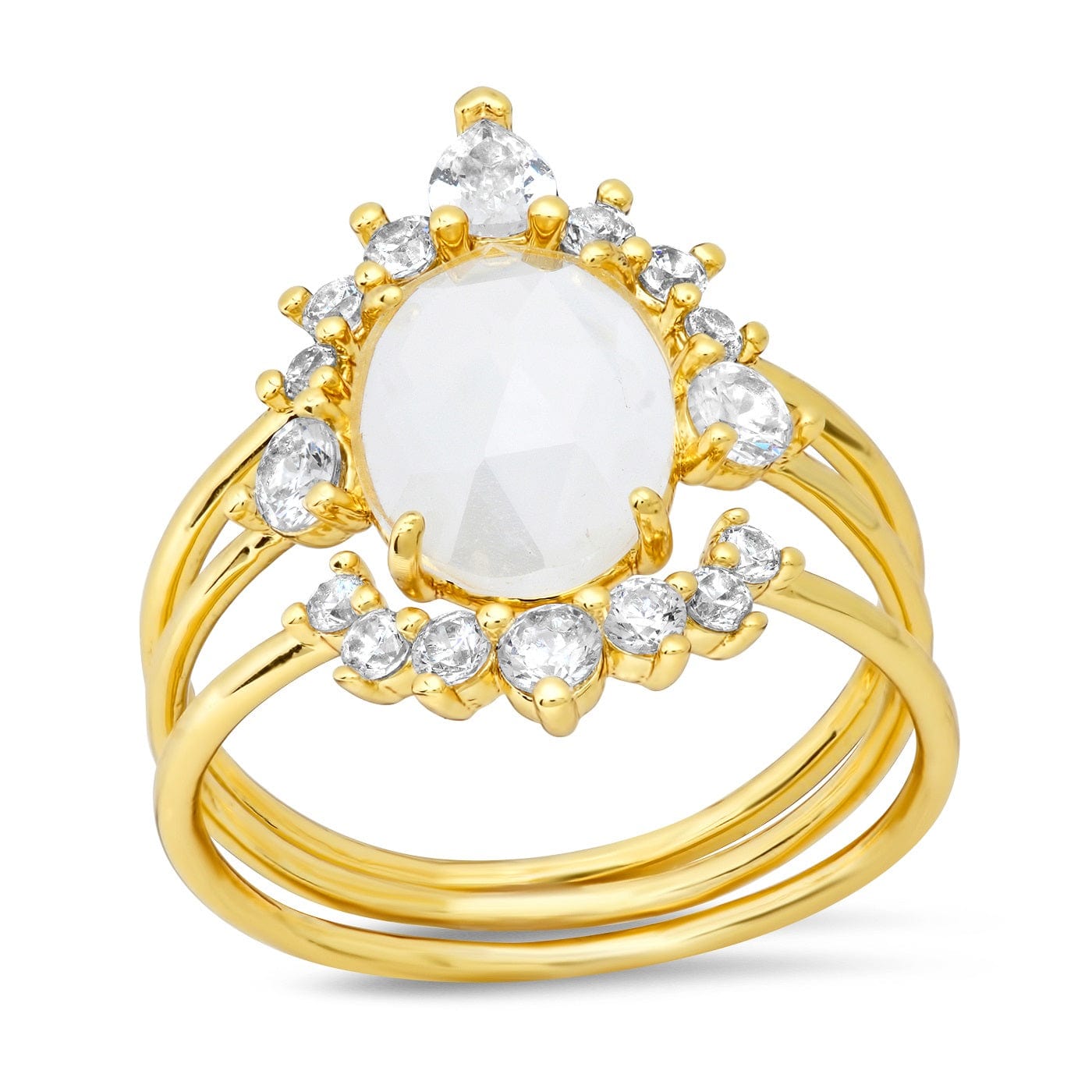 Vintage Birthstone Ring Set