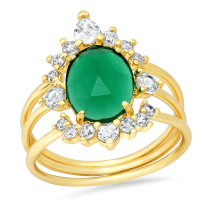 Vintage Birthstone Ring Set