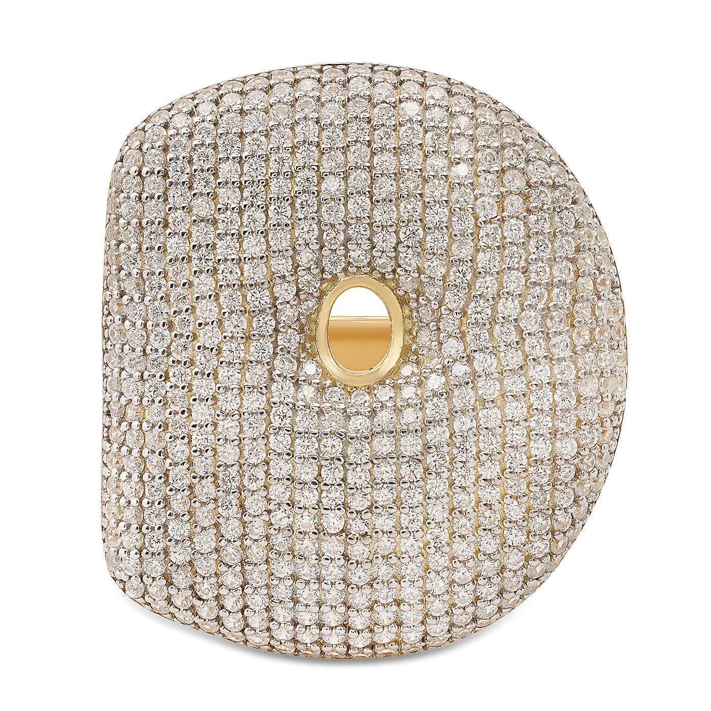 Twinkling Monogram Ring