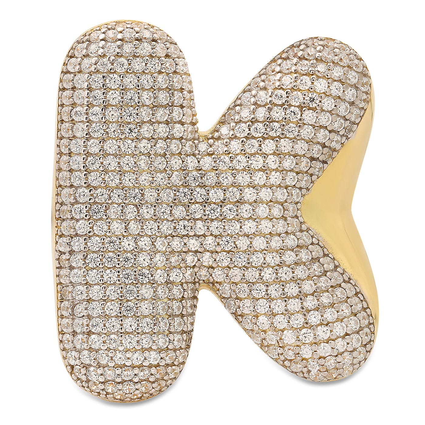 Twinkling Monogram Ring