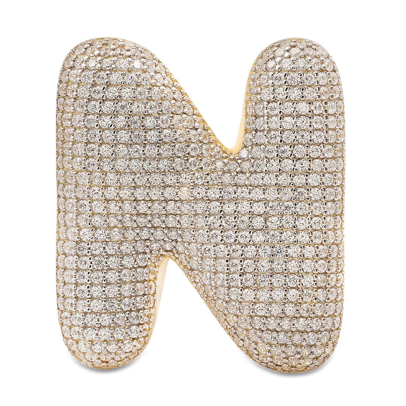 Twinkling Monogram Ring