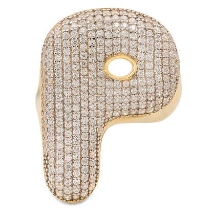 Twinkling Monogram Ring