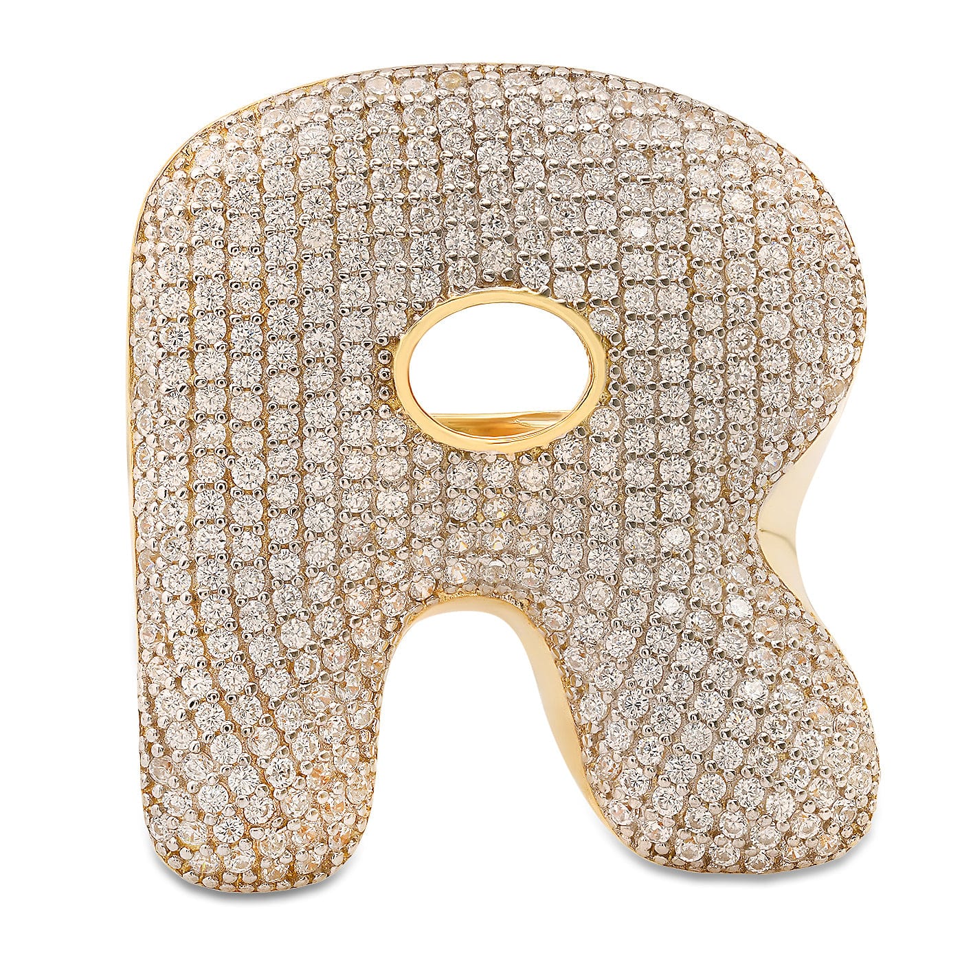 Twinkling Monogram Ring