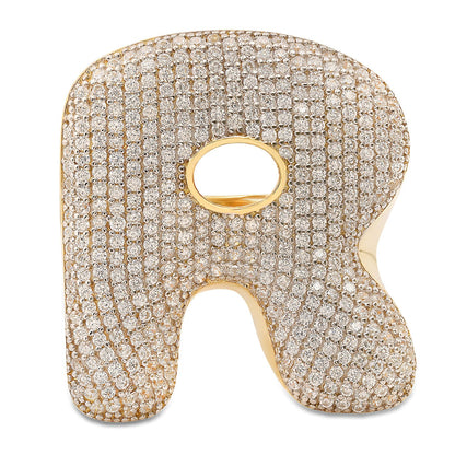 Twinkling Monogram Ring