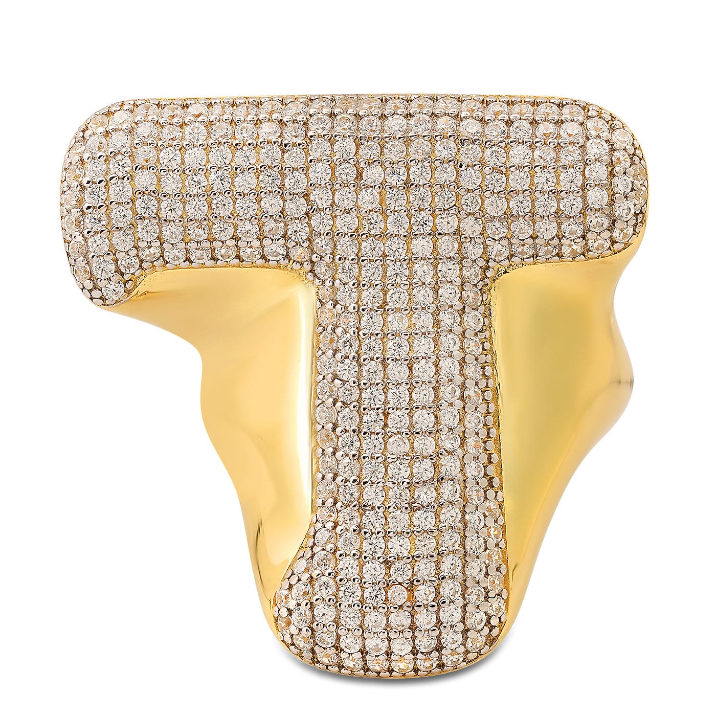 Twinkling Monogram Ring