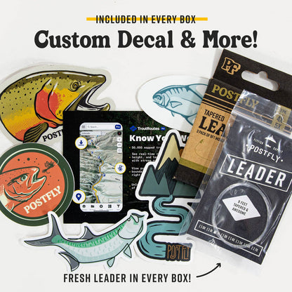 Trout Fly Tying Kit Box