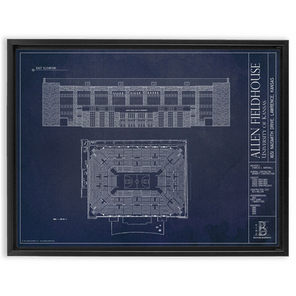 Framed Canvas - Large - Black