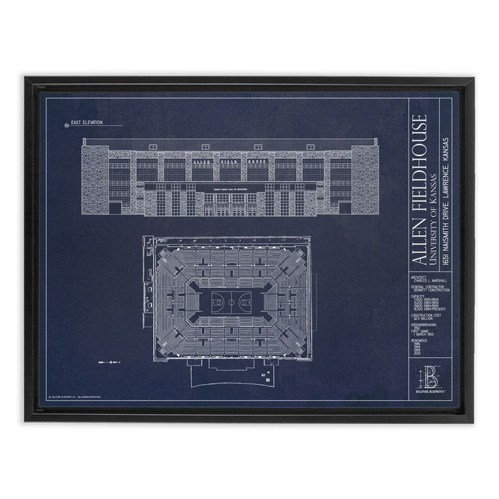 Framed Canvas - Small - Black