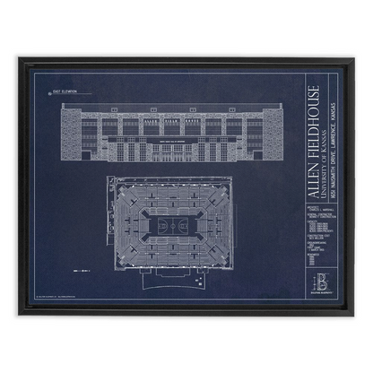 Framed Canvas - Small - Black