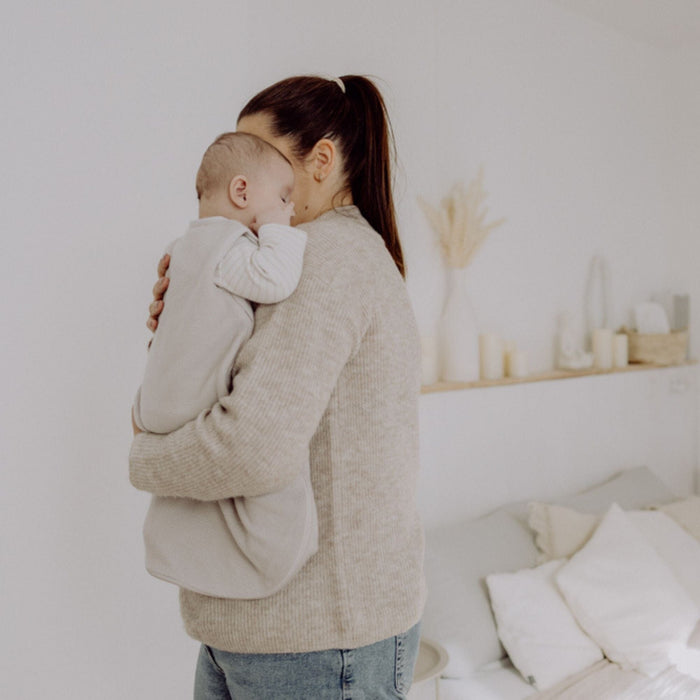 Wolle-Seide Schlafsack 0.5 TOG | Essential Beige