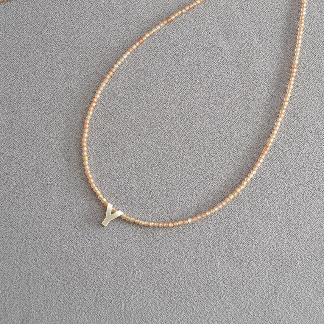 üì¢üì¢40% OFF !! ‚è∞Romantic Initial Beaded Choker Necklace