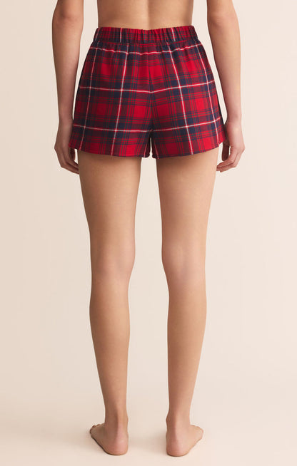 Z Supply: Boyfriend Boxer Haute Red - B Social Boutique
